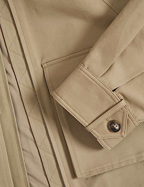 Pure Cotton Utility Trucker Jacket