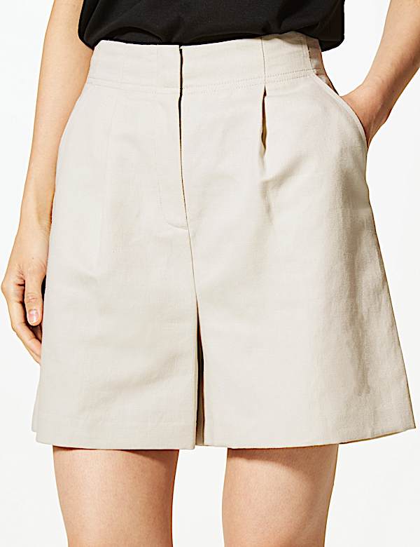 Linen Rich Shorts