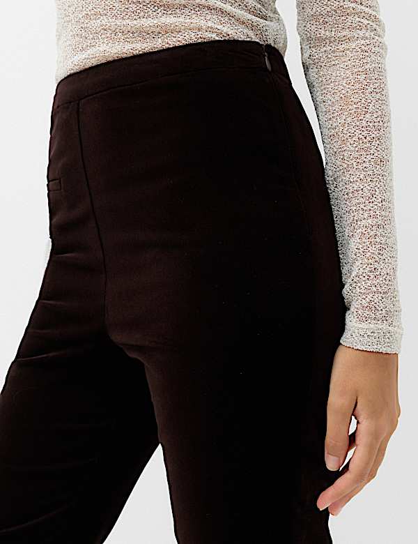 Velvet Flared Trousers - UA