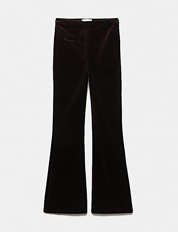 Velvet Flared Trousers - UA