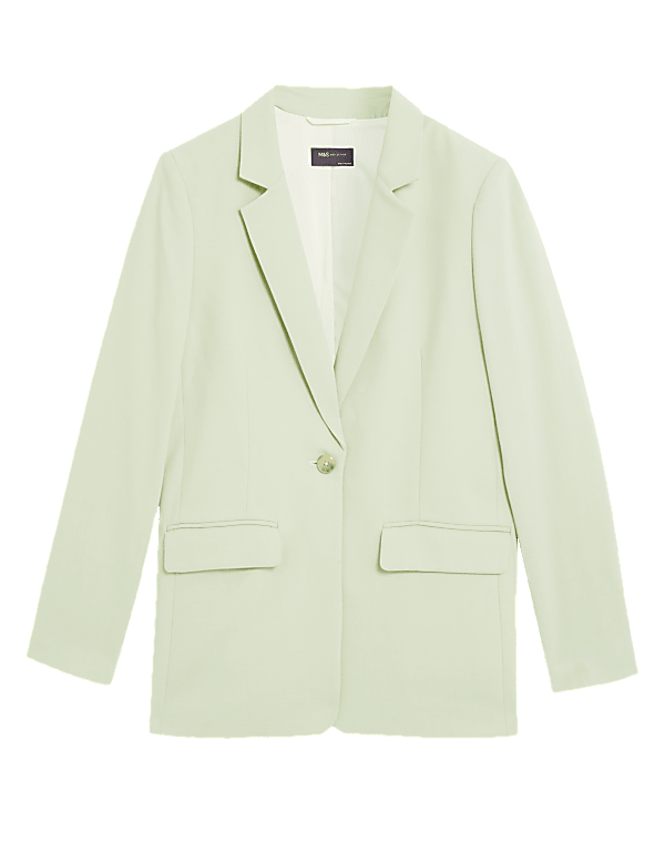 Relaxed Single Breasted Blazer