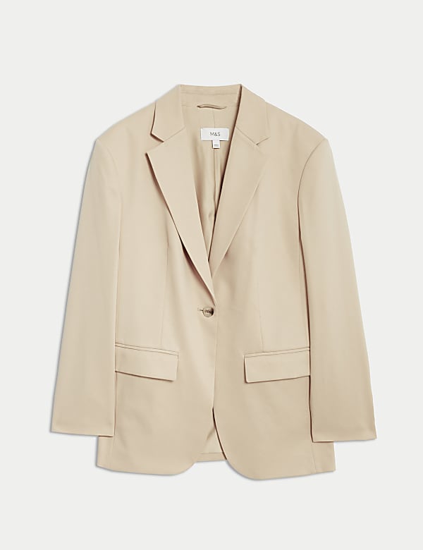 lyocell&trade; Rich Relaxed Single Breasted Blazer - LV