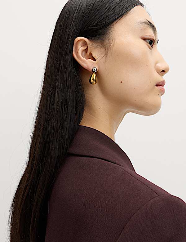 Tailored Cinched Asymmetric Single Breasted Blazer - FI