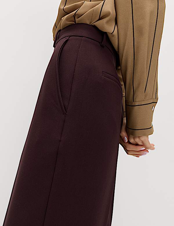 Tailored Straight Leg Trousers