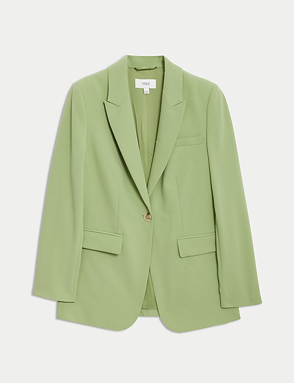Straight Single Breasted Blazer