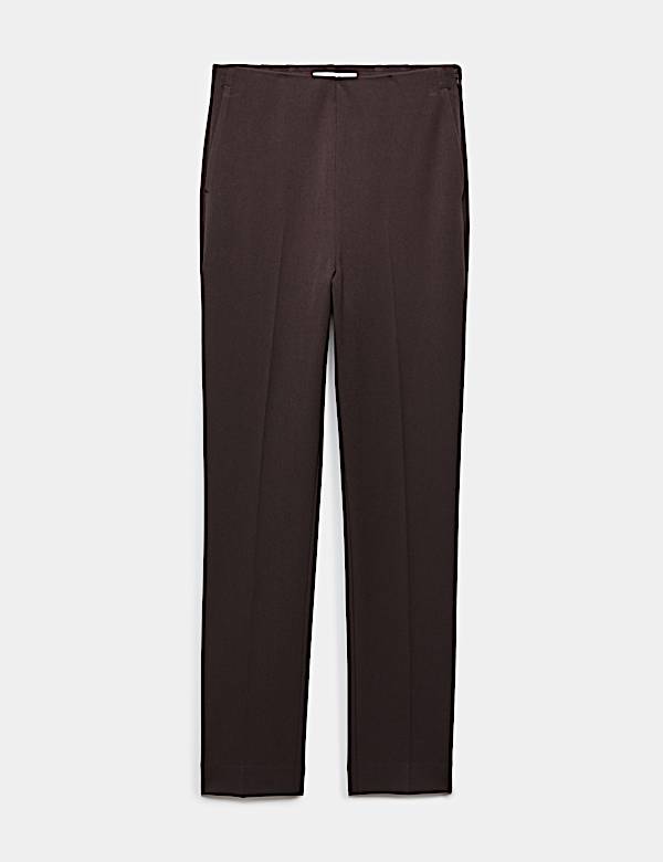 Pleat Front Slim Fit Trousers - BE