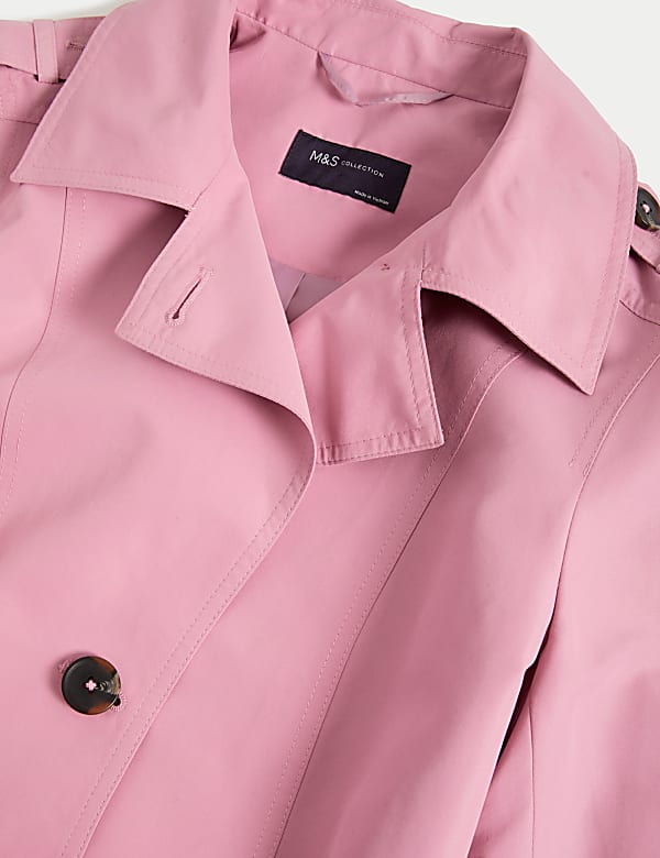 Belted Single Breasted Trench Coat