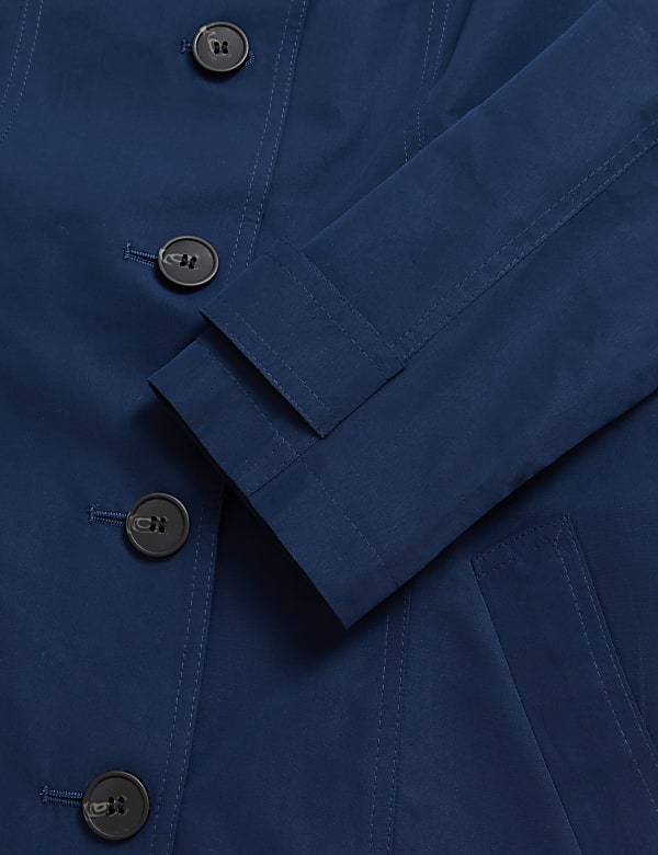 Basic Belted Mac Jacket