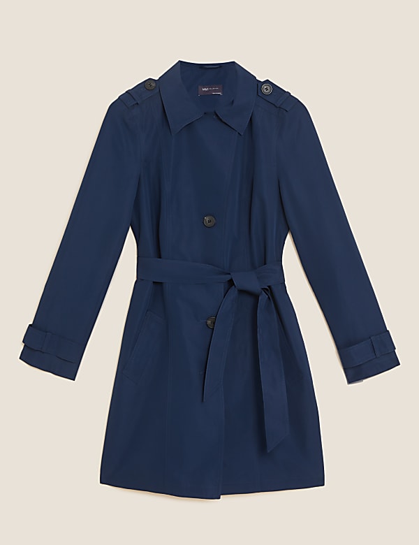 Basic Belted Mac Jacket