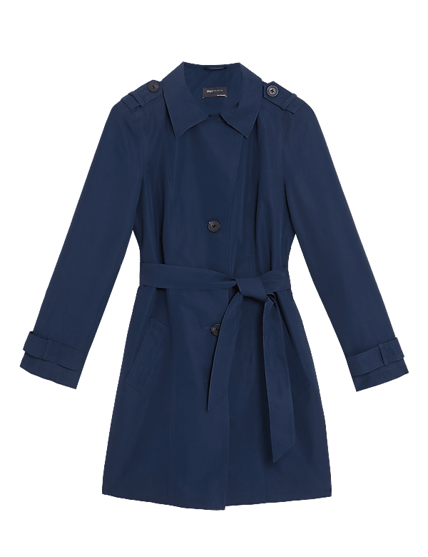 Basic Belted Mac Jacket