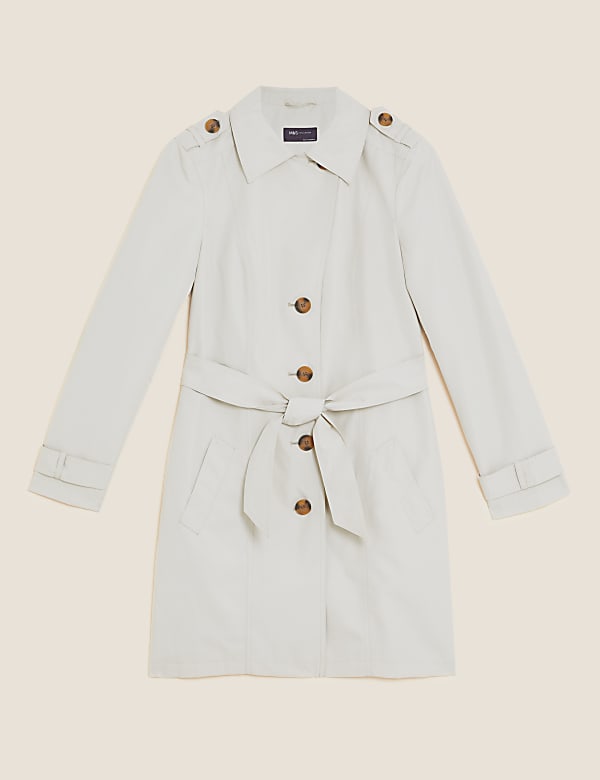 Basic Belted Mac Jacket