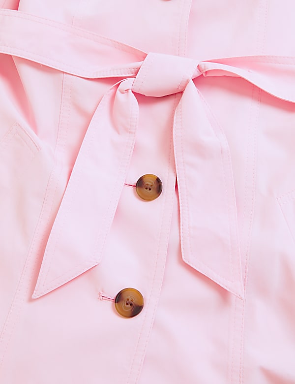 Basic Belted Mac Jacket