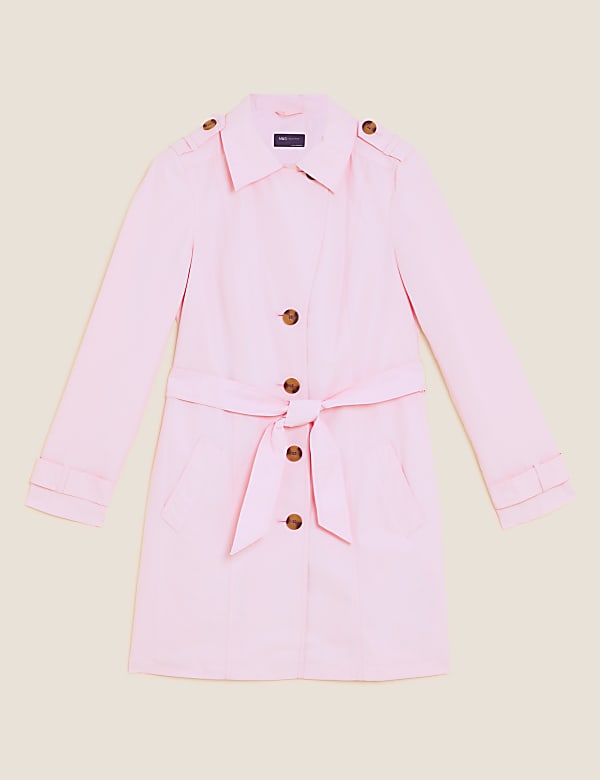 Basic Belted Mac Jacket