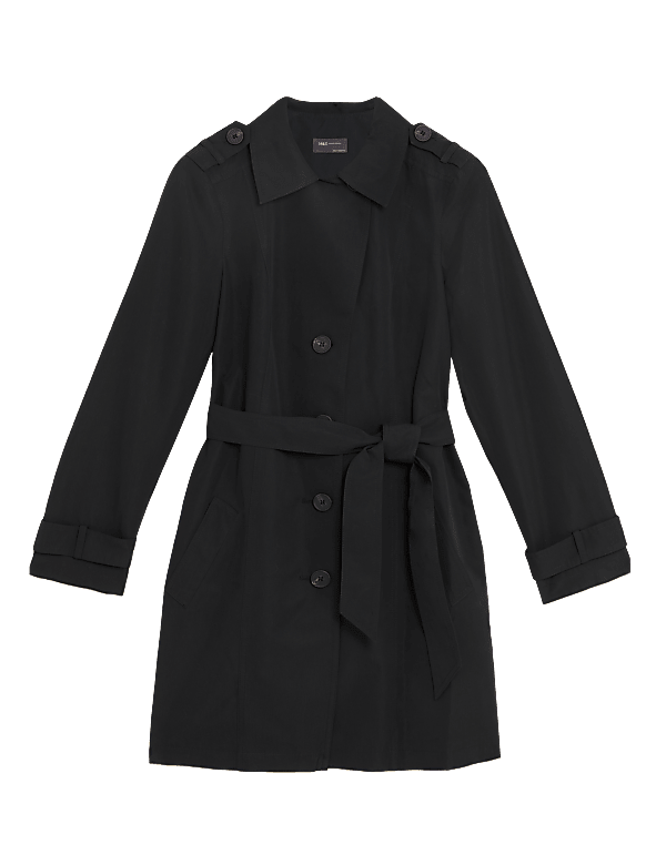 Basic Belted Mac Jacket