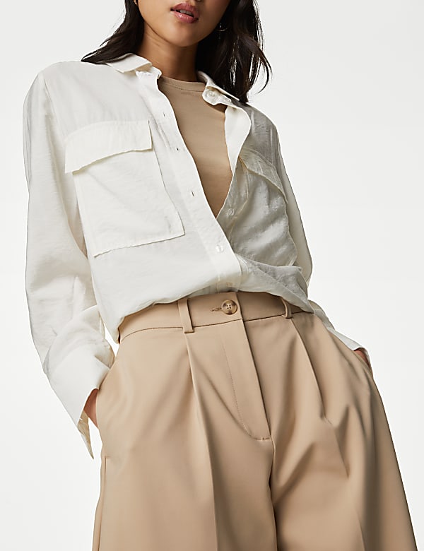 Marks and spencer women's cotton trousers online