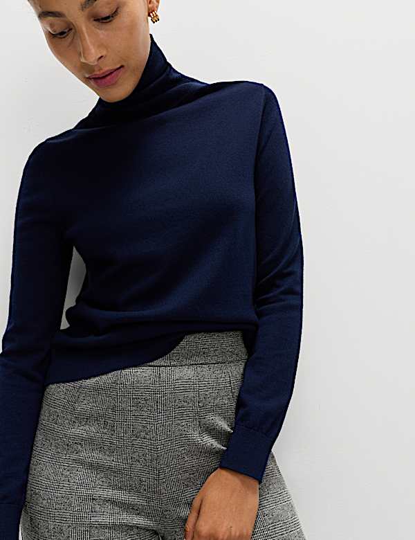 Geruite jersey broek - BE