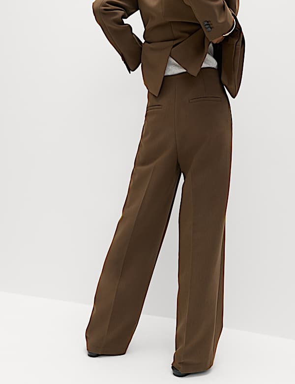 Tailored Relaxed Straight Leg Trousers