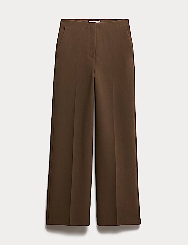 Tailored Relaxed Straight Leg Trousers