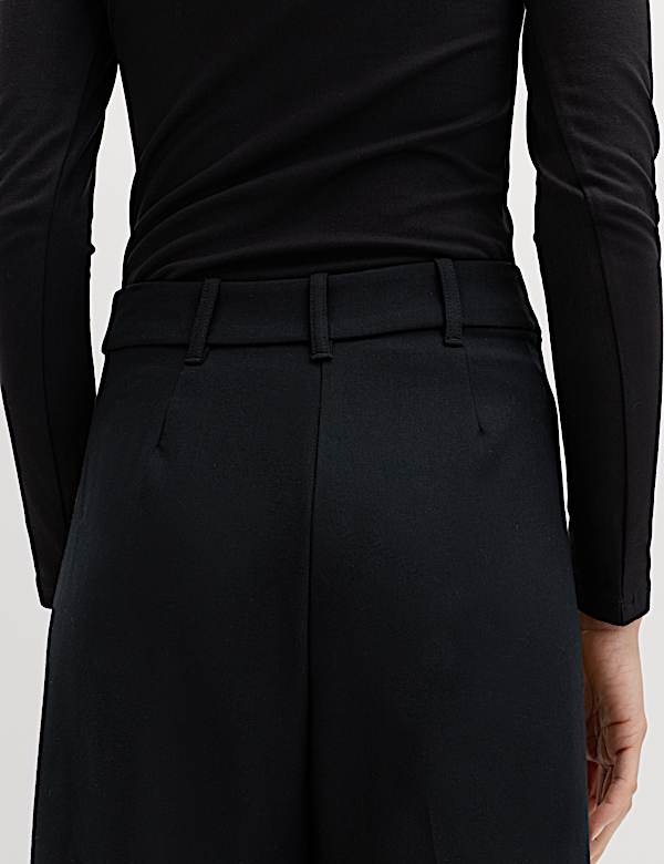 Side Stripe Wide Leg Trousers - AU