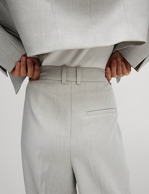 Pleat Front Wide Leg Trousers - SE