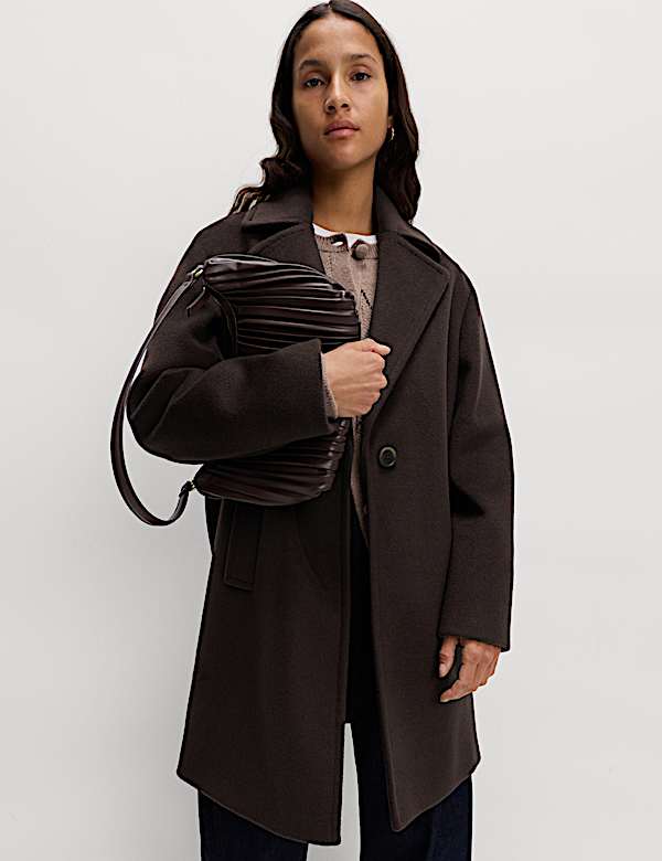 Single Breasted Tailored Coat