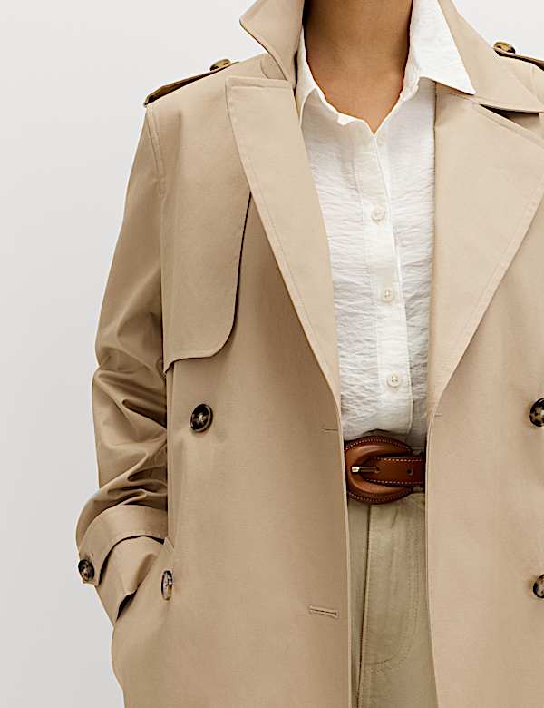 Cotton Rich Trench Coat - KR