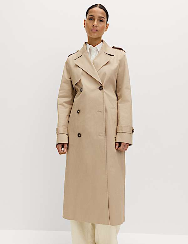 Cotton Rich Trench Coat - KR