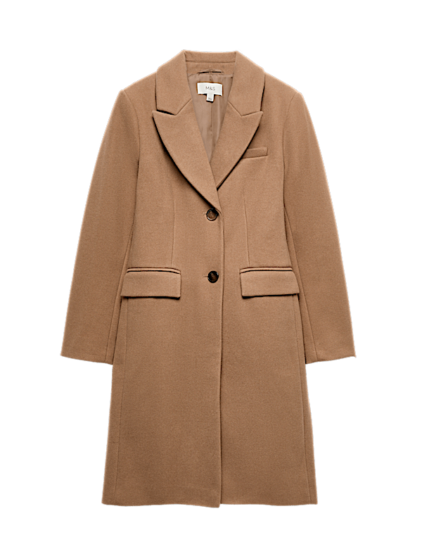 Collared Longline Tailored Coat