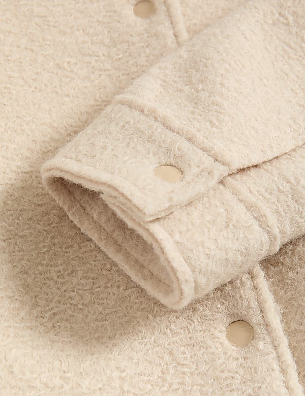Textured Unlined Bomber Jacket