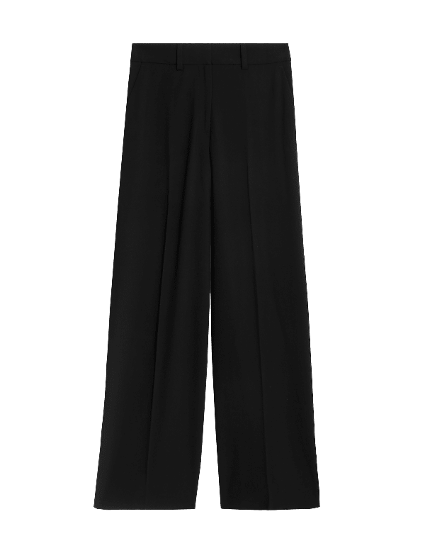 Side Stripe Wide Leg Trousers
