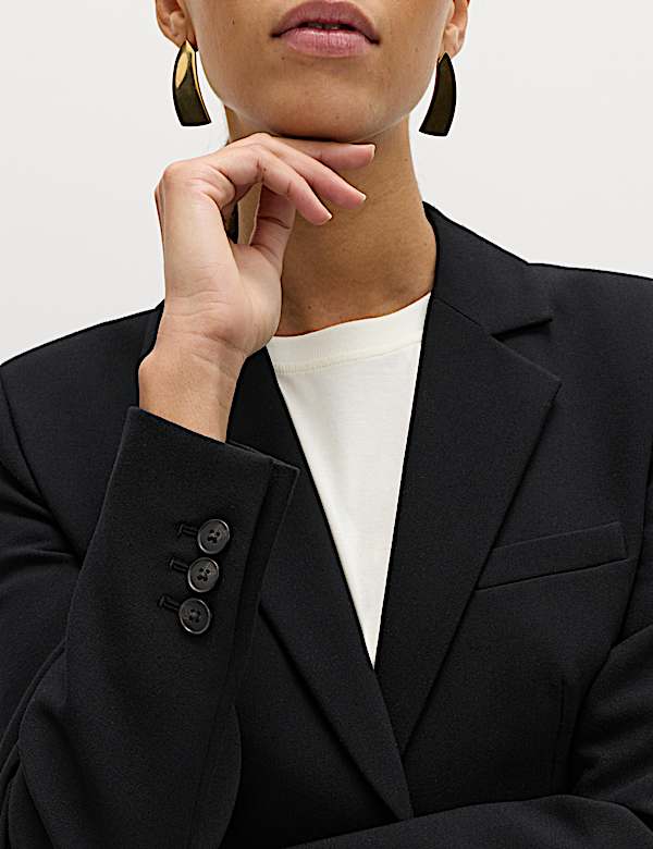 Tailored Cinched Waist Blazer - PL