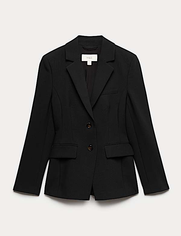 Tailored Cinched Waist Blazer - PL