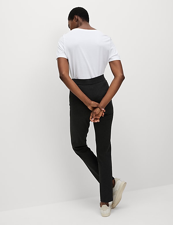 Jersey Slim Fit Angle Grazer Trousers