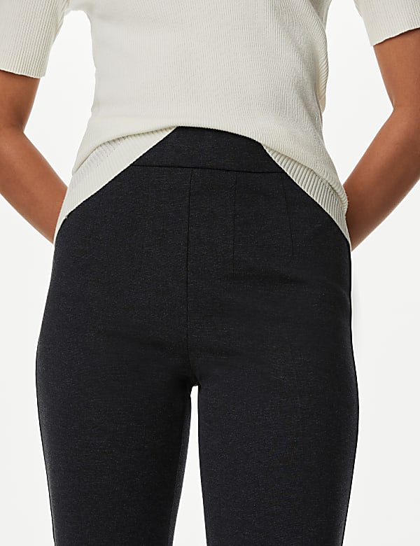 Jersey Slim Fit Ankle Grazer Trousers