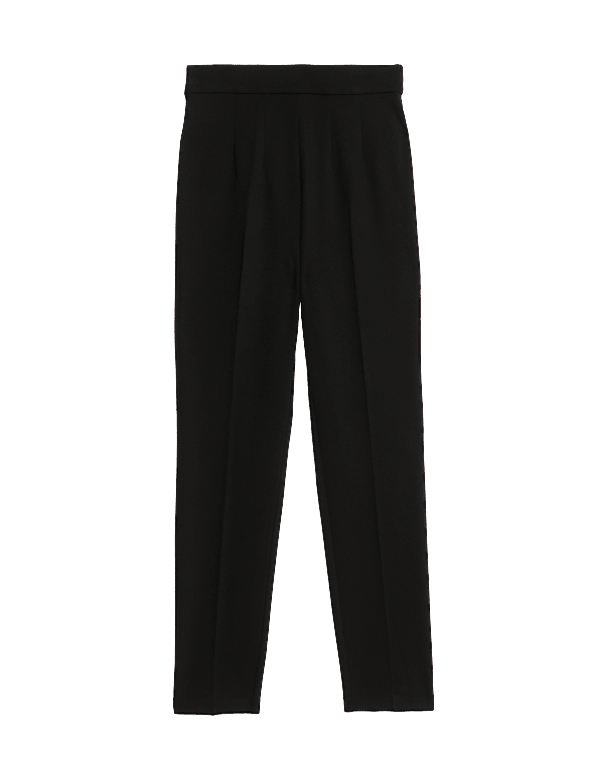 Jersey Slim Fit Ankle Grazer Trousers