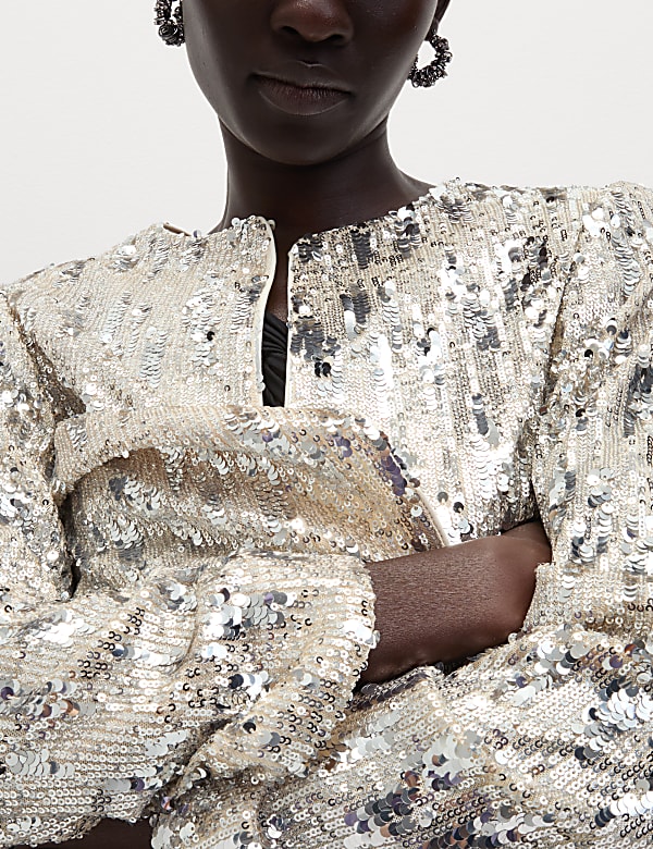 Embellished Cropped Jacket