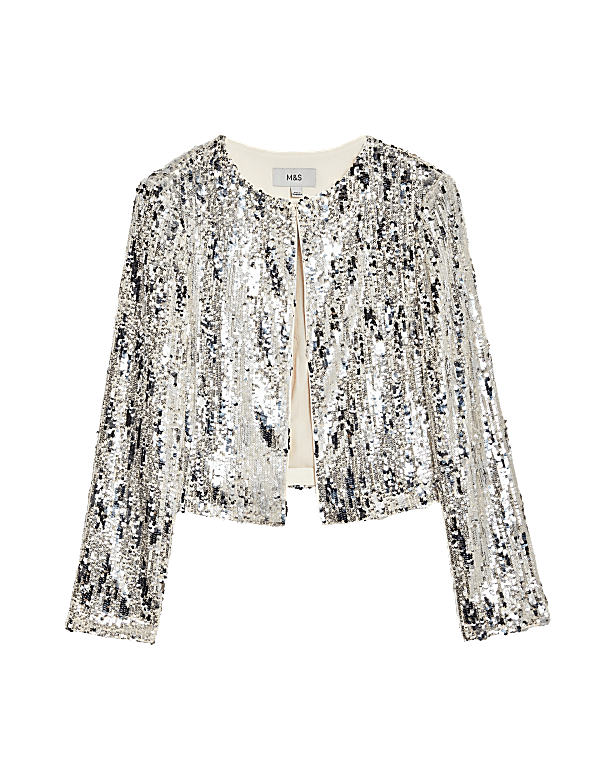 Embellished Cropped Jacket