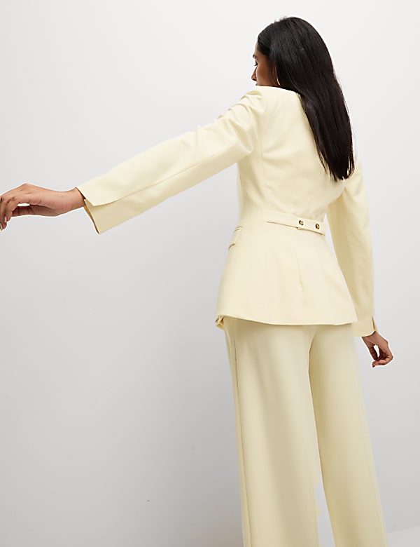 Tailored Collarless Blazer - PT