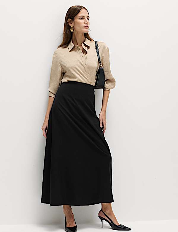 Maxi A-Line Skirt