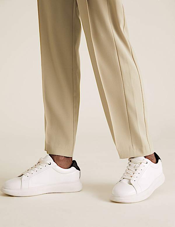 Tapered Ankle Grazer Trousers