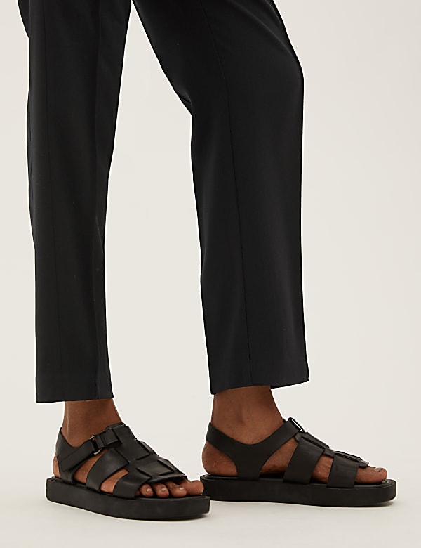 Tapered Ankle Grazer Trousers