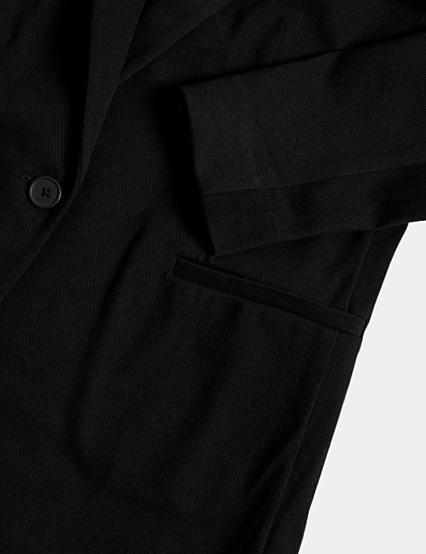 Jersey Slim Single Breasted Blazer