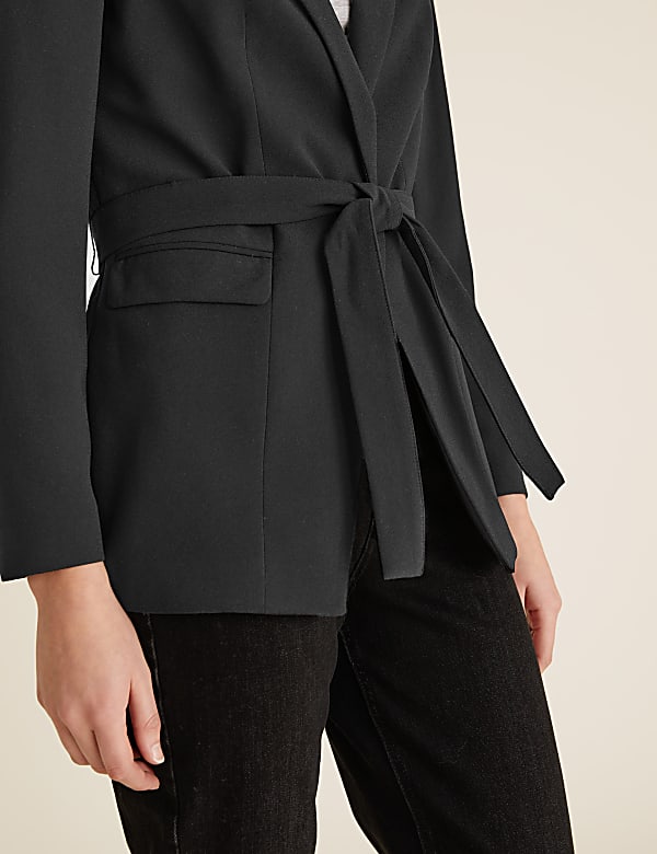 Relaxed Belted Blazer