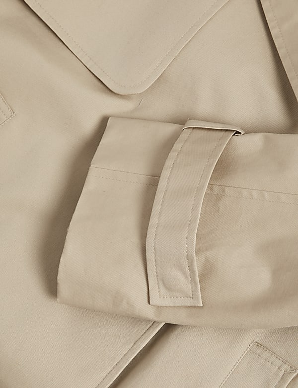 Cotton Rich Short Trench Coat