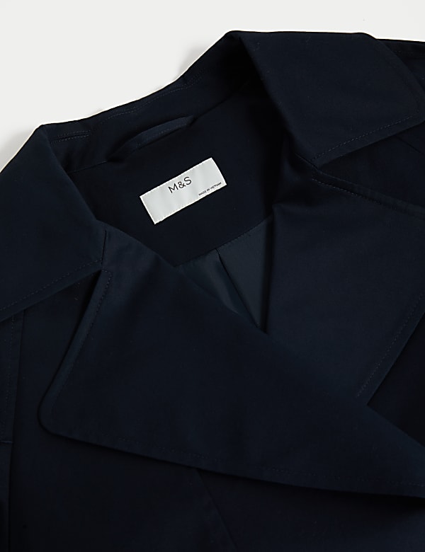 Cotton Rich Short Trench Coat