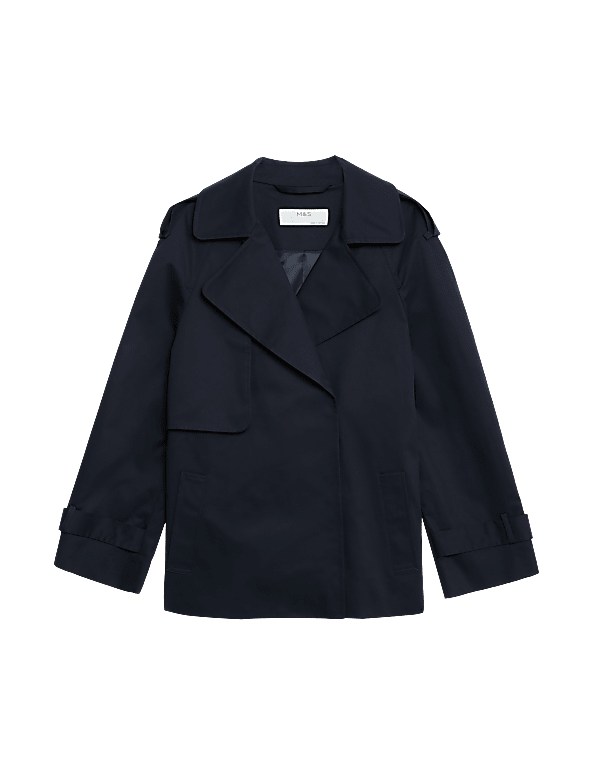 Cotton Rich Short Trench Coat