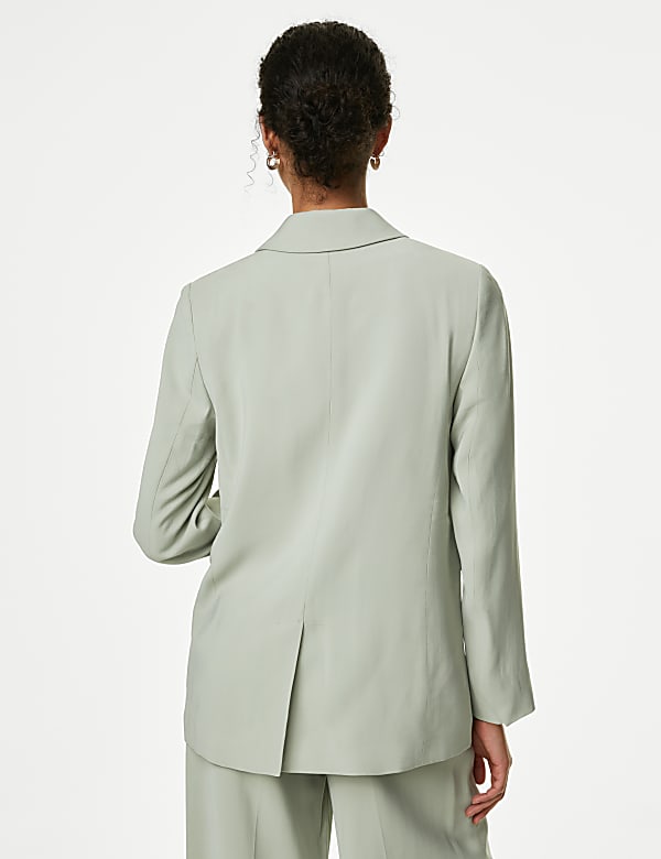 Straight Single Breasted Blazer - KG