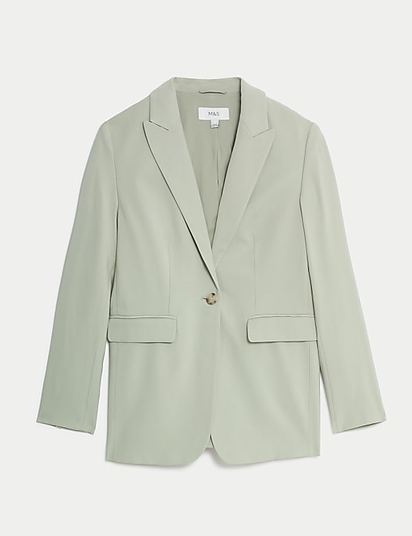 Straight Single Breasted Blazer - KG