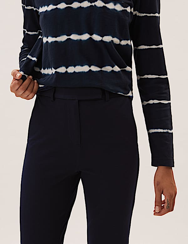 Slim Ankle Grazer Trousers