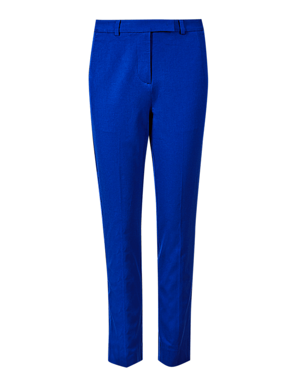 Slim Ankle Grazer Trousers
